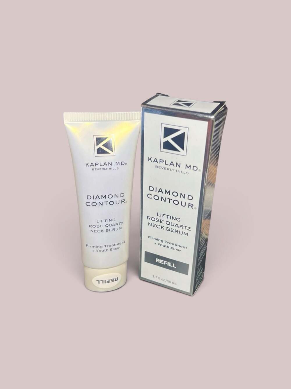 Kaplan MD Diamond Contour Lifting Rose Quartz Neck Serum Refill 1.7 oz